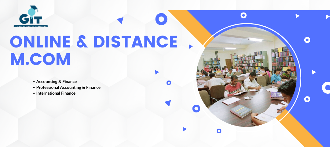 Online & Distance M.Com